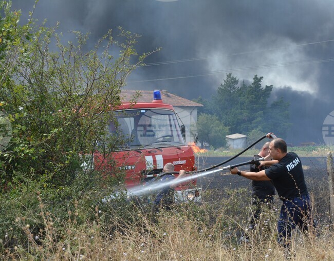 Хасково - пожар