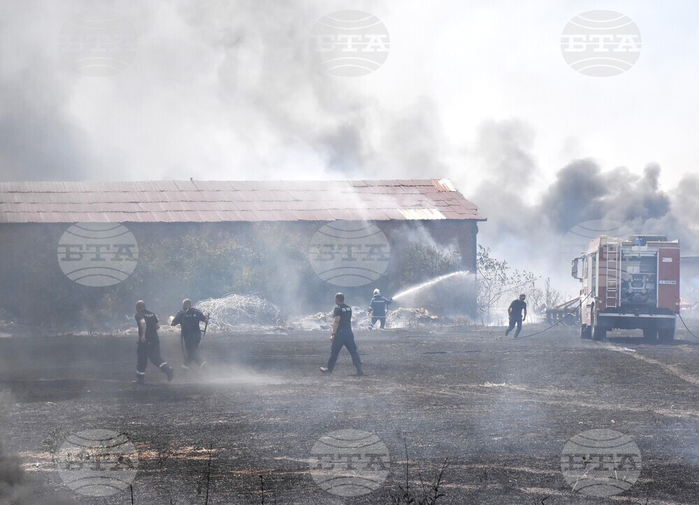 Хасково - пожар