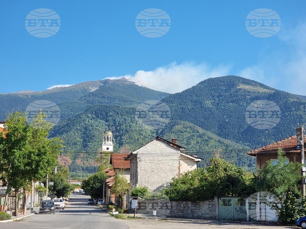 Рила планина - пожар