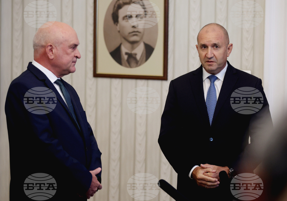 Румен Радев - Димитър Главчев - служебно правителство