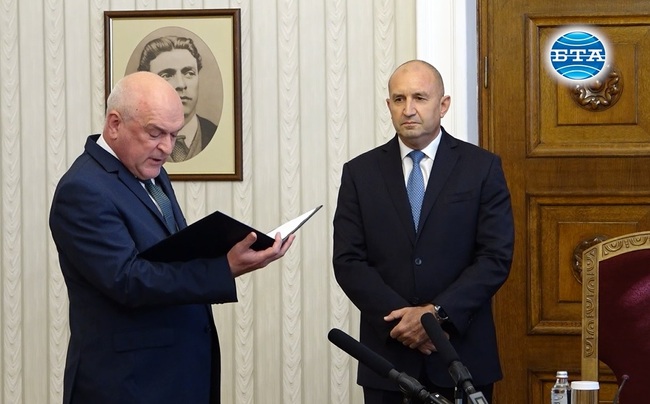 Димитър Главчев представи състав на служебно правителство