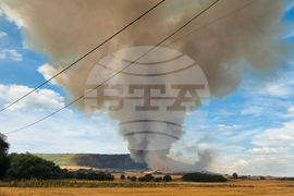 Село Вискяр, село Расник - пожар