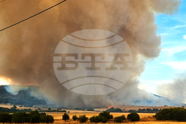 Село Вискяр, село Расник - пожар