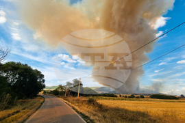 Село Вискяр, село Расник - пожар