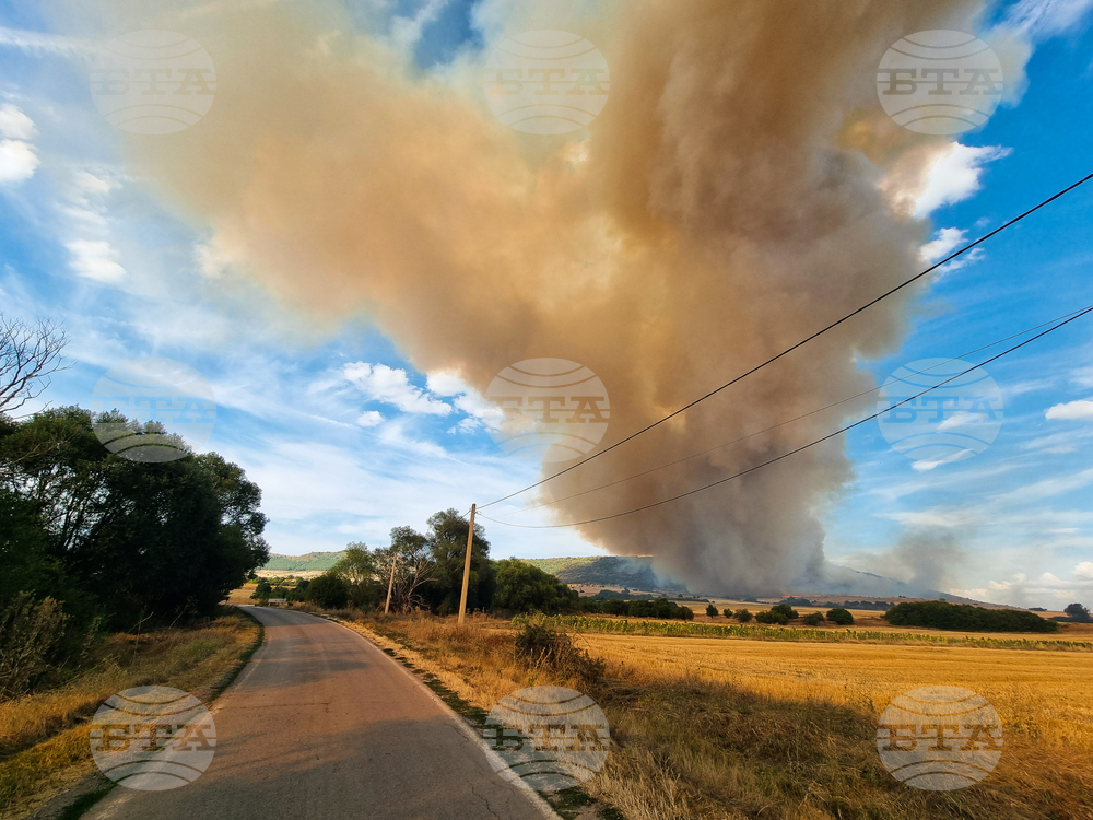 Село Вискяр, село Расник - пожар