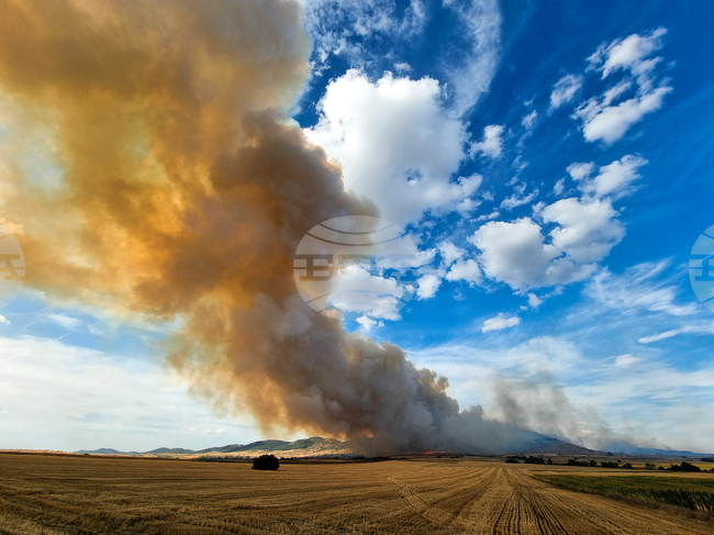 Село Вискяр, село Расник - пожар