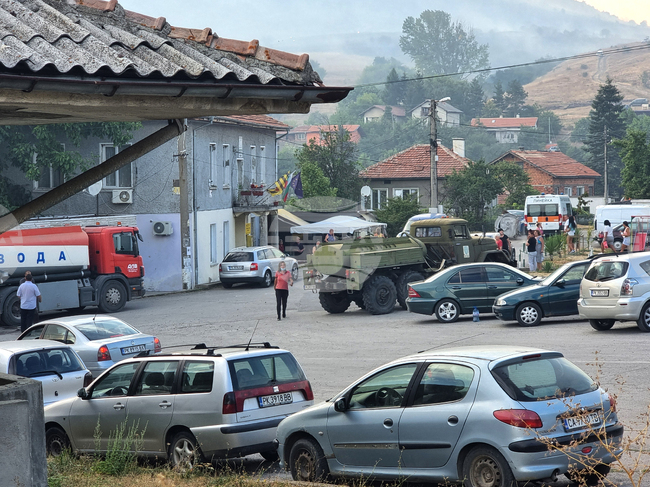 Село Расник - пожар