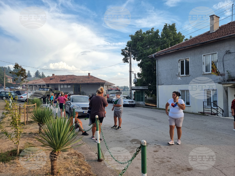 Село Расник - пожар