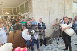 Червен бряг - Карлос Насар - почетен гражданин