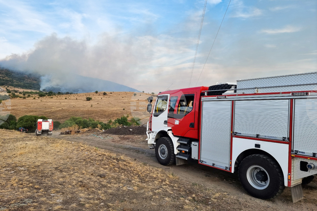 Село Вискяр - пожар