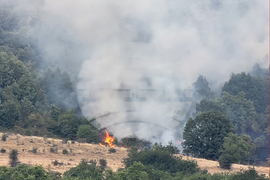 Село Вискяр - пожар