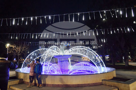 Разград - празнично осветление