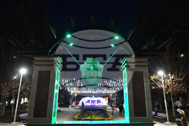 Разград - празнично осветление