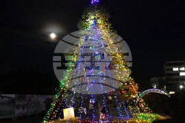 Разград - празнично осветление