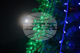 Разград - празнично осветление