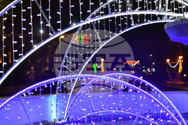 Разград - празнично осветление