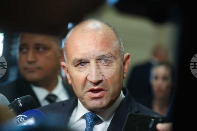 Народно събрание - Румен Радев - изявление