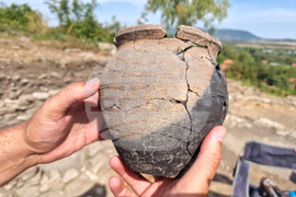 Село Дебнево - крепост „Калето“ - археологически разкопки - златни монети