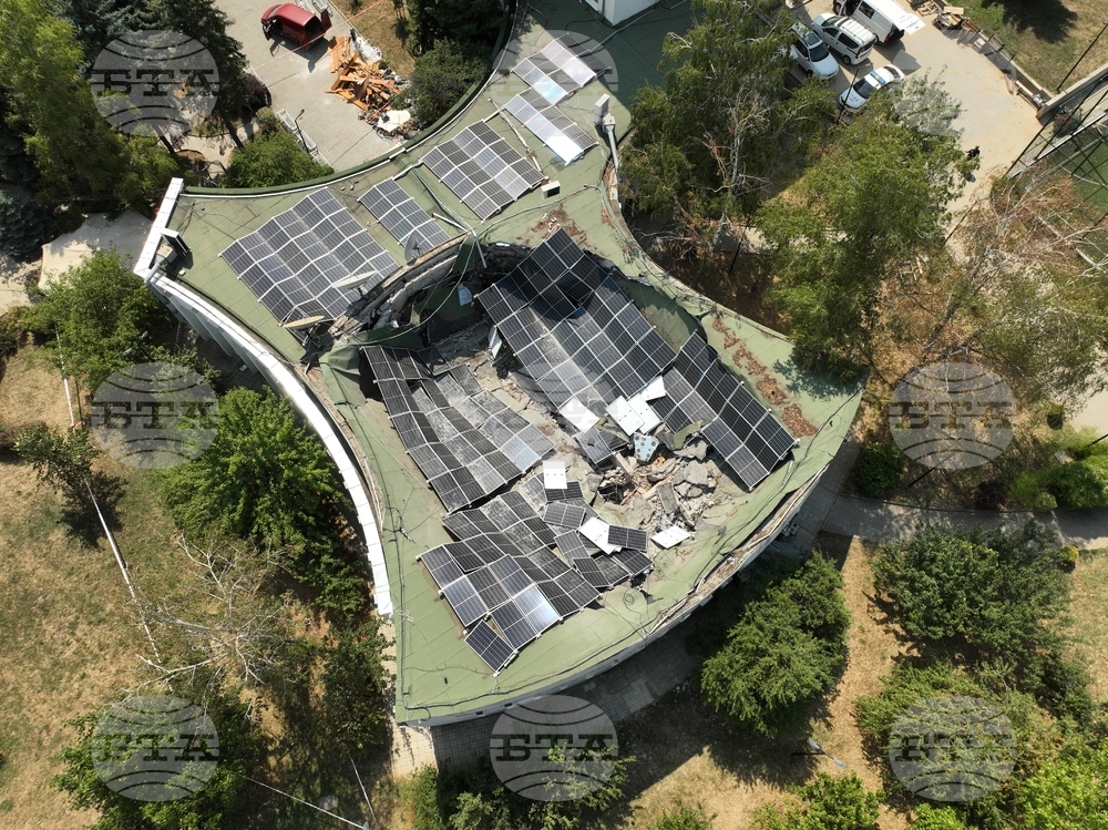 НБУ - срутен покрив - инцидент