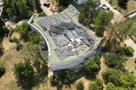 НБУ - срутен покрив - инцидент