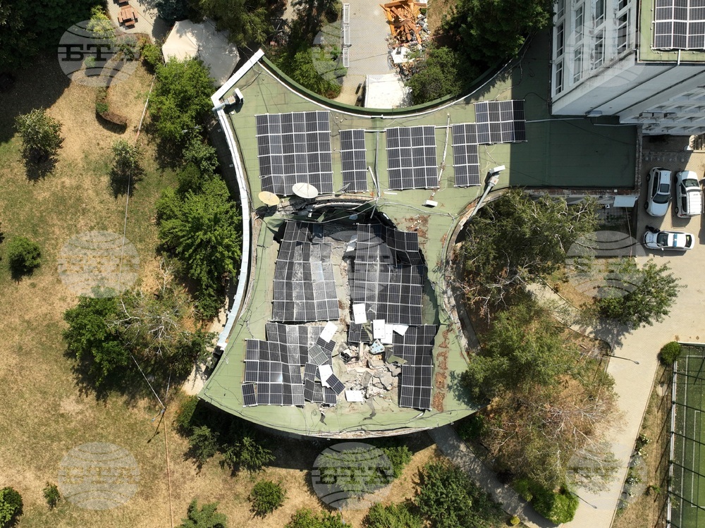 НБУ - срутен покрив - инцидент