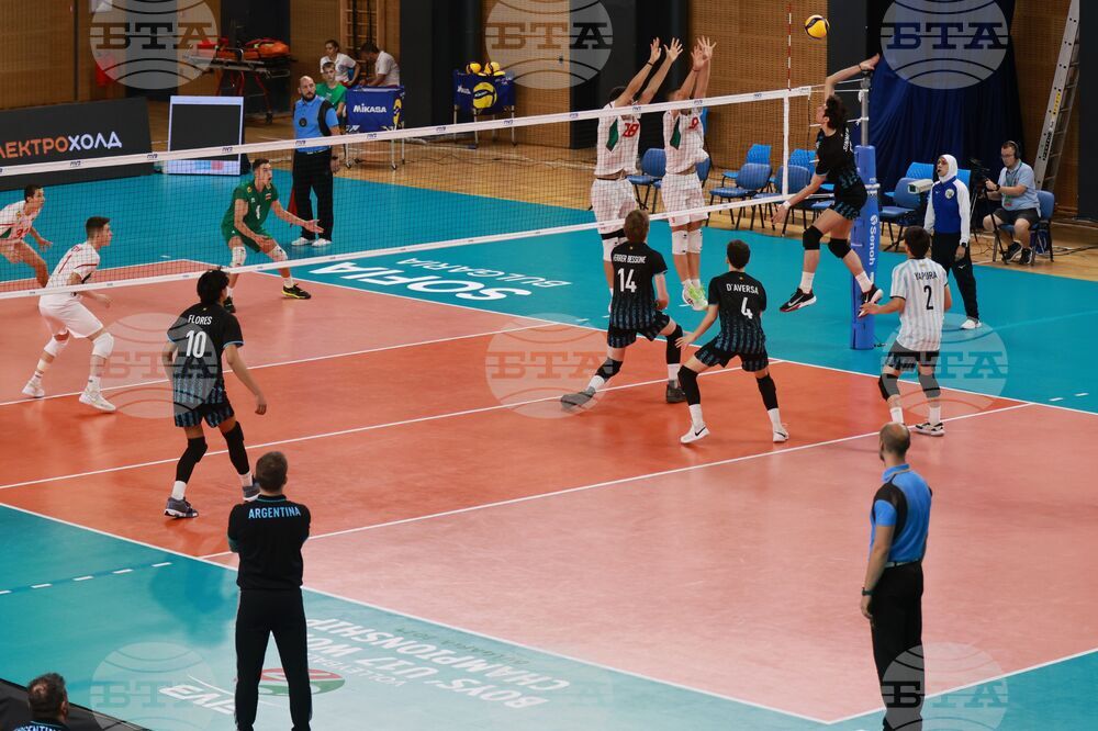 Волейбол - момчета - България - Аржентина