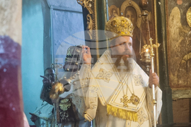 Република Северна Македония - Делчево - митрополит Серафим - света литургия