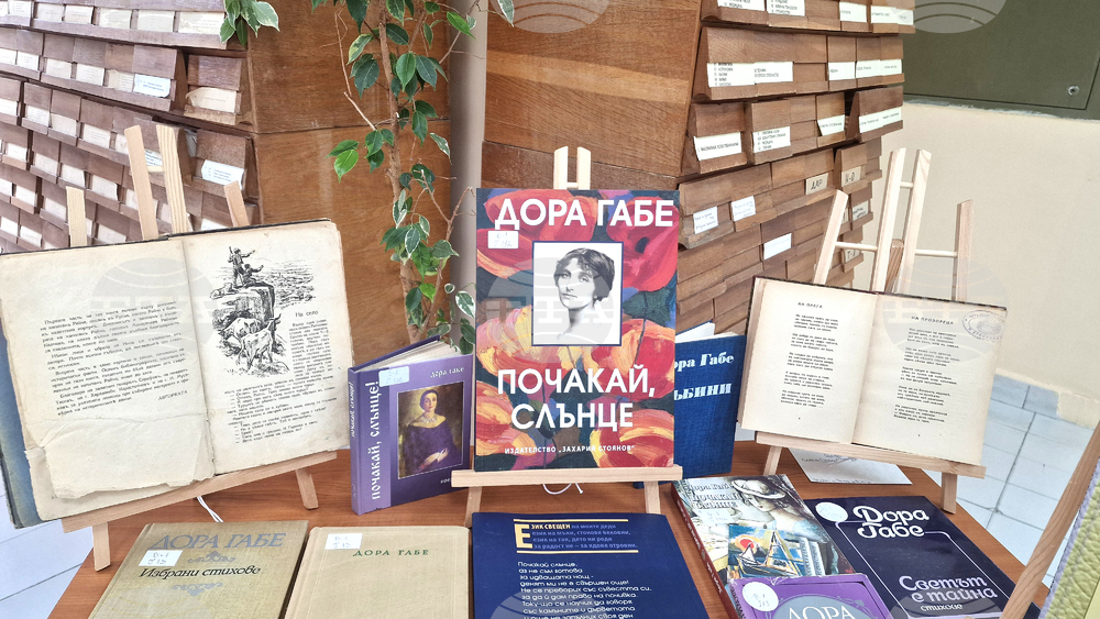Разград - Дора Габе - библиотека - изложба