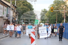 Протестно шествие - "Да спасим дърветата на „Опълченска“