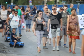 Протестно шествие - "Да спасим дърветата на „Опълченска“