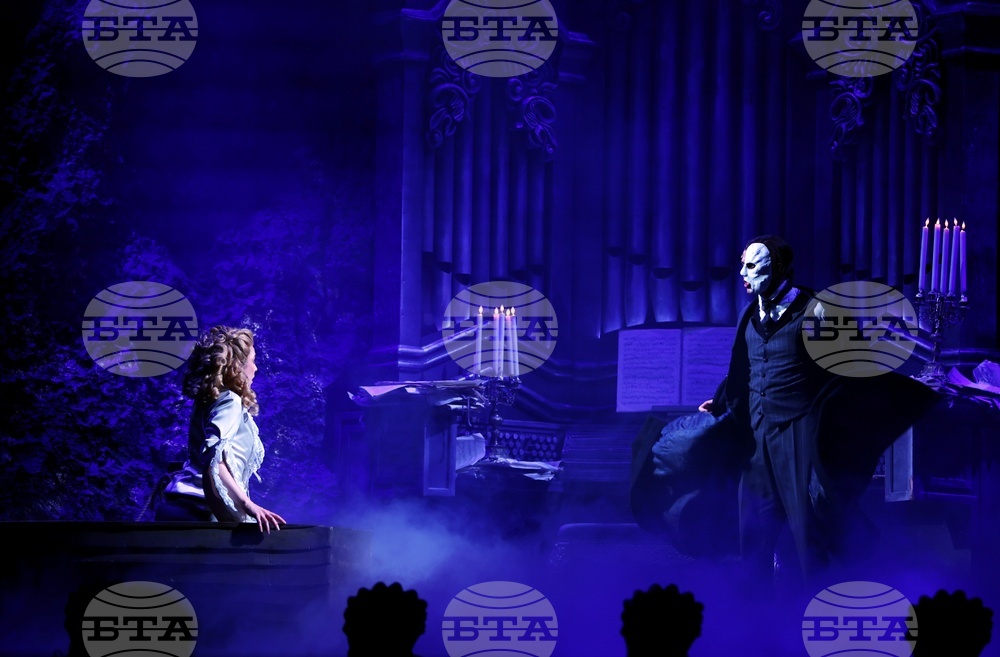 НДК - „Фантомът на операта” - мюзикъл - репетиция