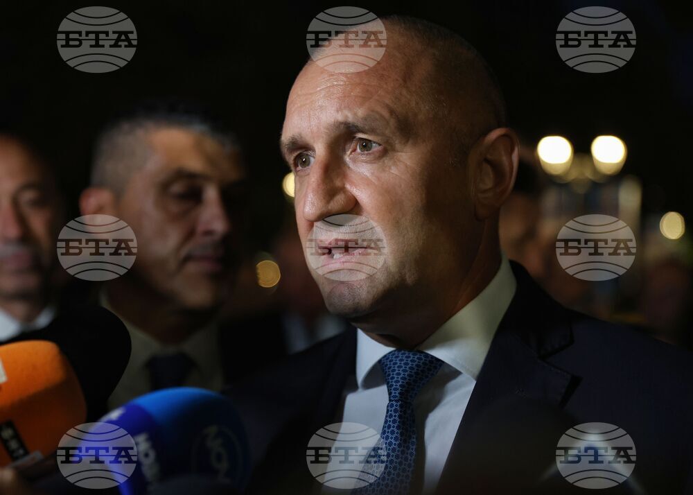 Созопол - Румен Радев - брифинг