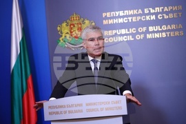 Министерски съвет - Владимир Малинов - брифинг