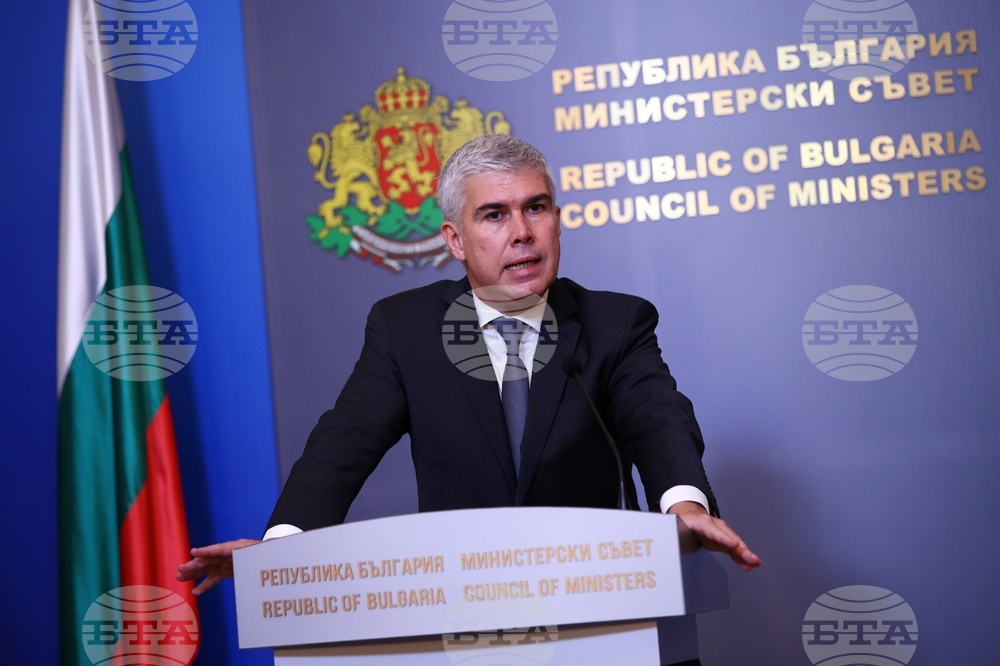 Министерски съвет - Владимир Малинов - брифинг