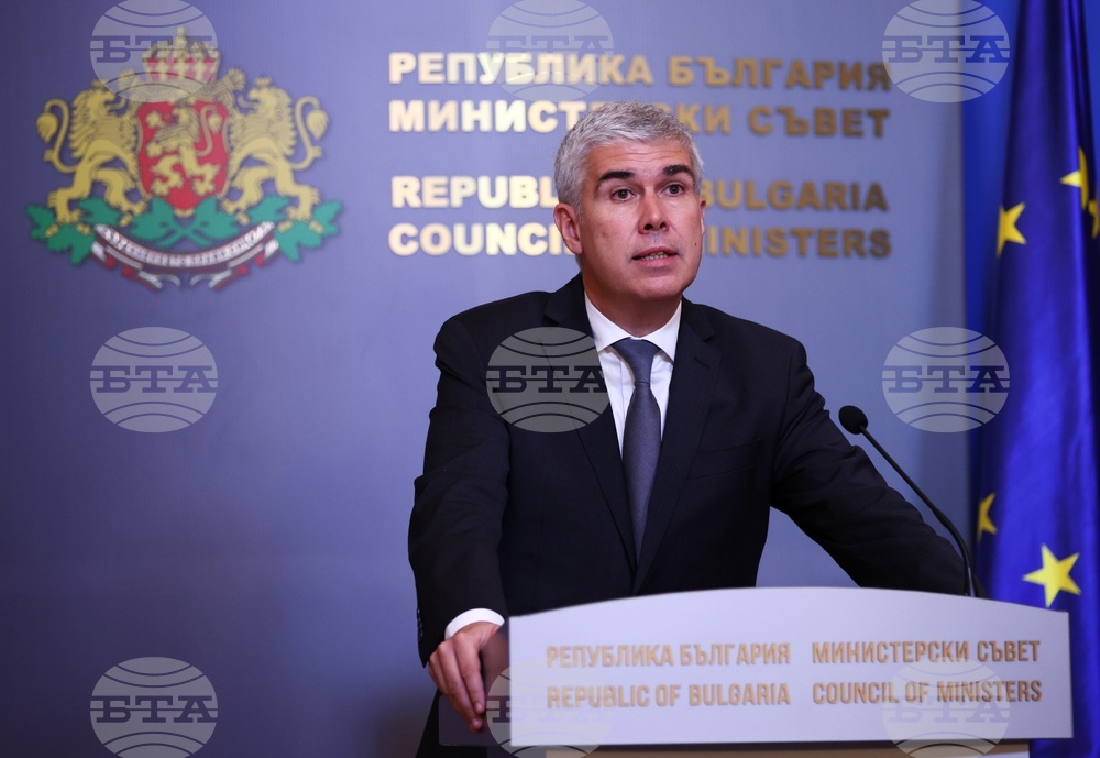 Министерски съвет - Владимир Малинов - брифинг