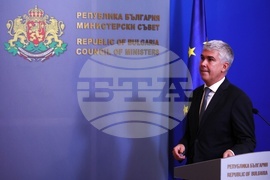 Министерски съвет - Владимир Малинов - брифинг