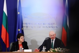 Министерски съвет - Димитър Главчев - областни управители - среща