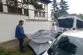 Квартал „Бояна“ - Ахмед Ахмедов - палатка