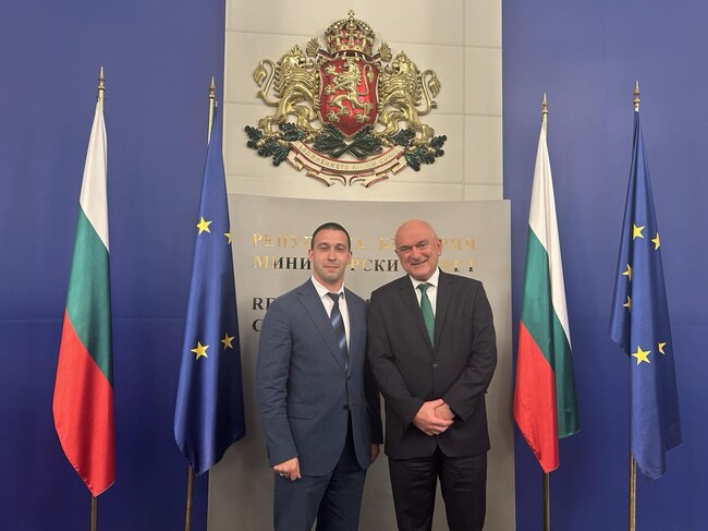 Областният управител на област Плевен Николай Абрашев се срещна със служебния премиер Димитър Главчев