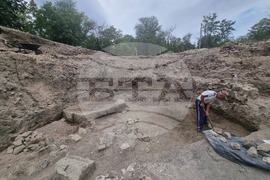 Бургас - археологически разкопки - Акве Калиде