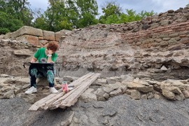 Бургас - археологически разкопки - Акве Калиде