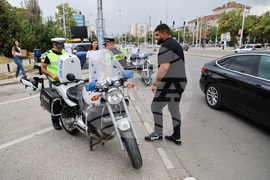 Пловдив - Пътна полиция - рутинна проверка
