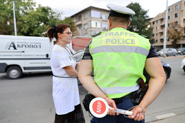 Пловдив - Пътна полиция - рутинна проверка