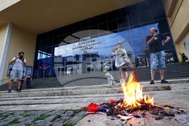  Протест пред Руския културно-информационен център