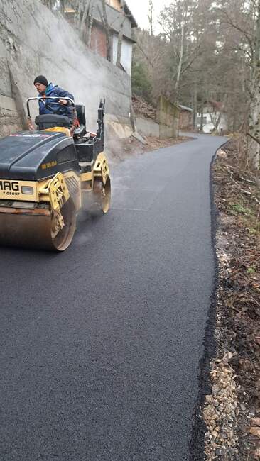 Община Благоевград асфалтира път до вилни къщи в м. Бодрост                                                 