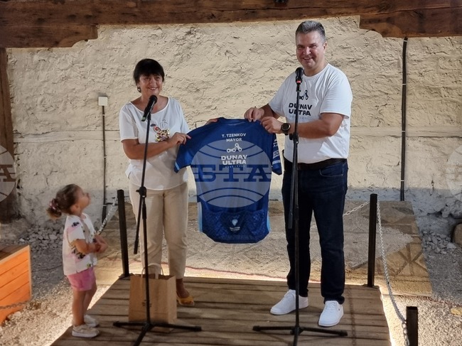 Видин - веломаршрут „Дунав Ултра“ - посрещане на участниците