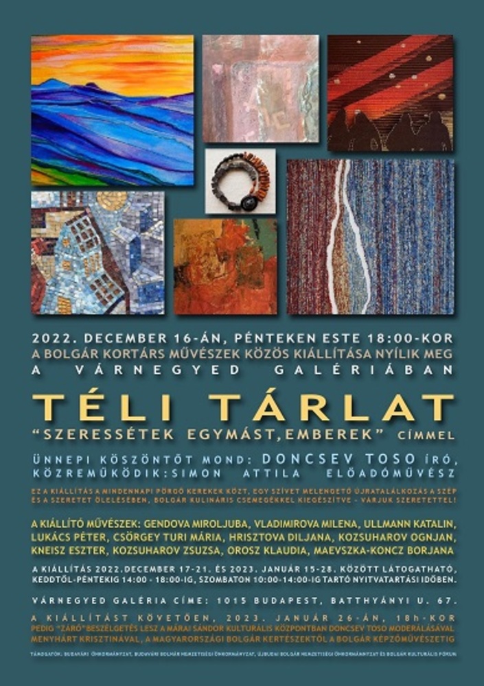 Contemporary Bulgarian Artists Exhibit in Budapest