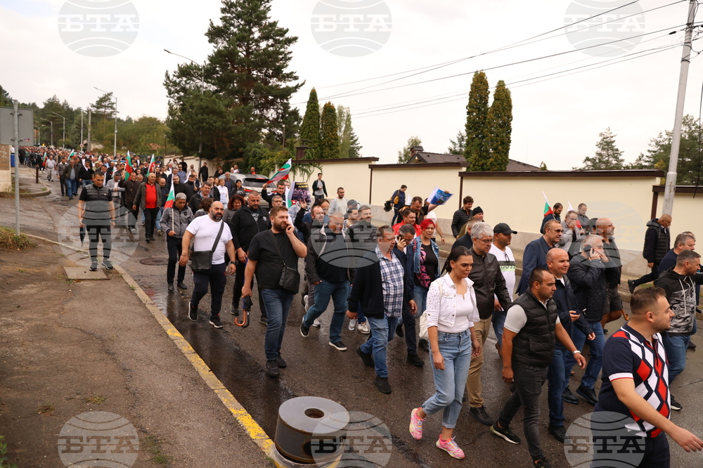 Квартал „Бояна“ - поддръжници на Ахмед Доган - "поход за демокрация"