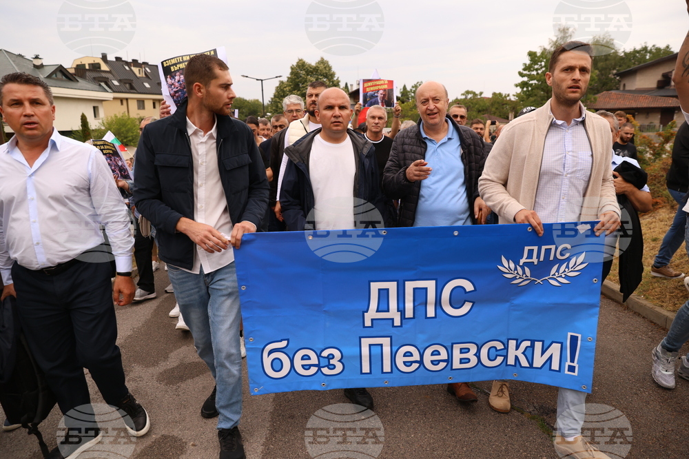 Квартал „Бояна“ - поддръжници на Ахмед Доган - "поход за демокрация"