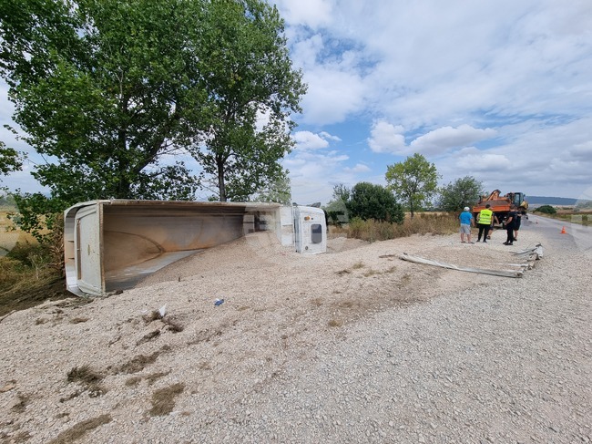 Брезник - инцидент - тежкотоварен автомобил